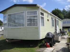 Private static caravan rental image from Rockley Park Holiday Park, Poole, Dorset 