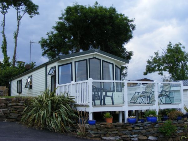 Private static caravan rental image from Ladram Bay Holiday Park, Budleigh Salterton, Devon 