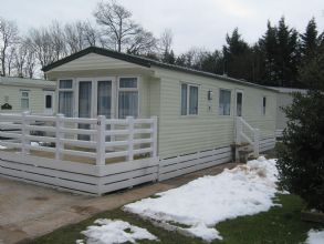 Private static caravan rental image from Woodlands Hall Holiday Park, Ruthin, Denbighshire 
