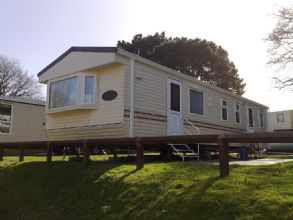 Private static caravan rental image from Rockley Park Holiday Park, Poole, Dorset 