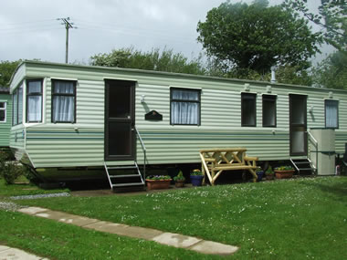 Private static caravan rental image from Looe Bay Holiday Park, Looe, Cornwall 