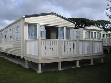 Private static caravan rental image from White Acres Country Park, Newquay, Cornwall 